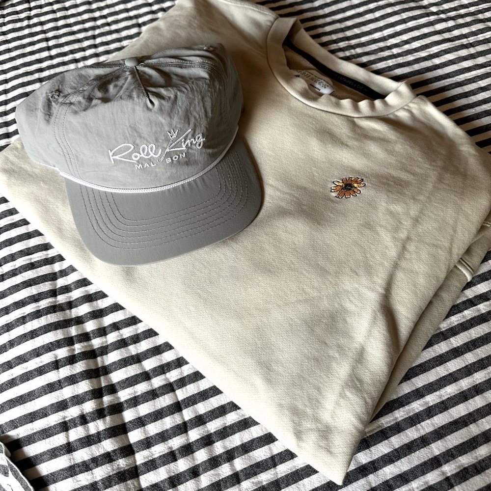 Roll King Hat and Adidas Crew Bundle